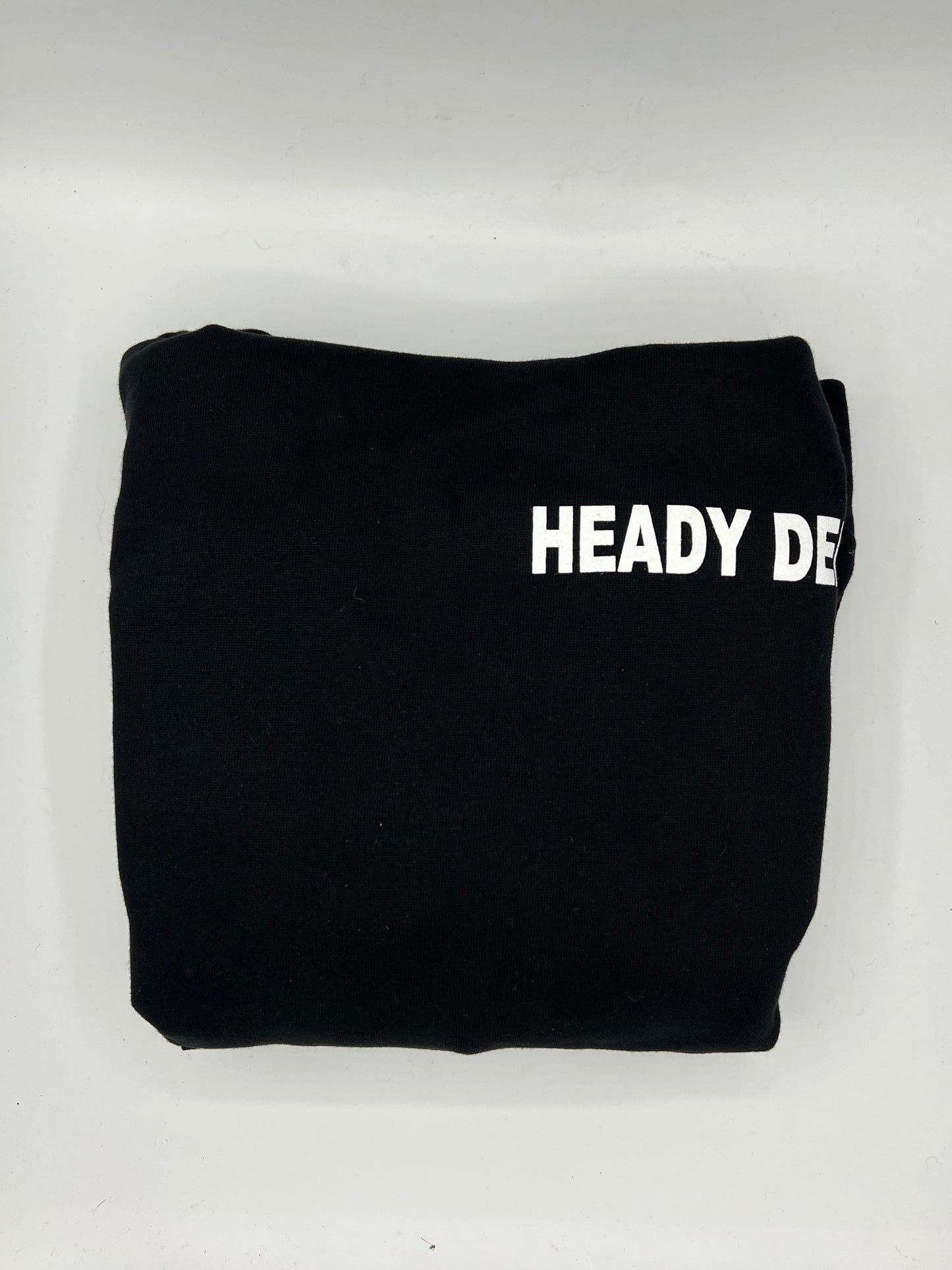 Heady Dept Black hoodie With no Strings