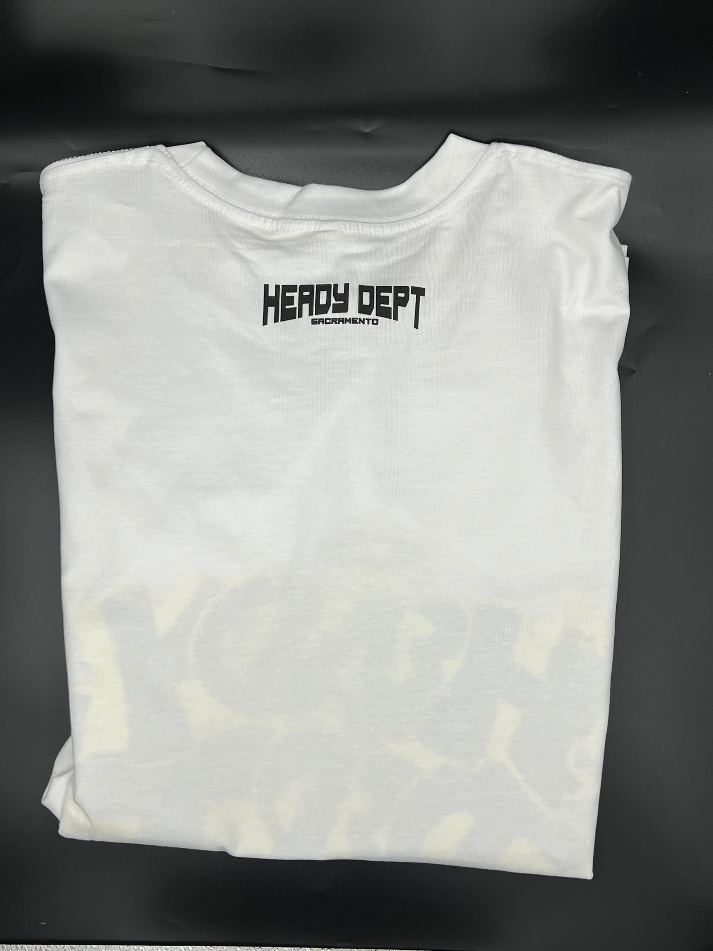 Heady dept short sleeve white shirt